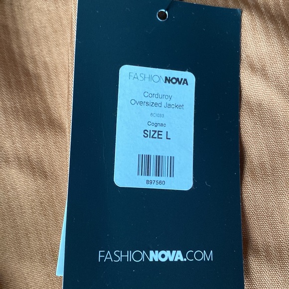 Oversized Corduroy Jacket - Picture 4 of 5